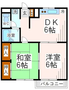 エステートロイヤル【2階】の間取り