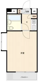 ドルメン練馬【2階】の間取り