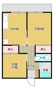 ゆくたけ第五コーポ【1階】の間取り