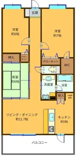 クレアメゾン入間弐番館【3階】の間取り