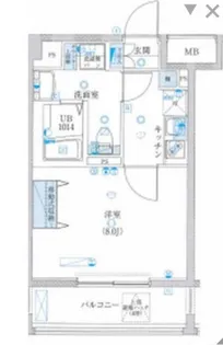 Rising place八王子みなみ野【3階】の間取り