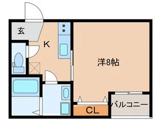 シェリル三田町【4階】の間取り
