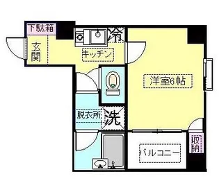サニースポット【3階】の間取り