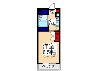カレッジハイツASAKA【2階】の間取り