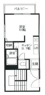 テル代官山【2階】の間取り