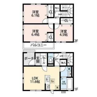 Bateliraの間取り