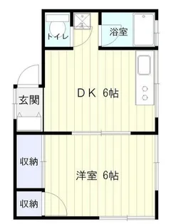 ハイム峰【2階】の間取り