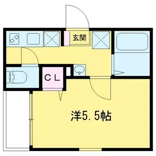グランクオール浅草橋【4階】の間取り