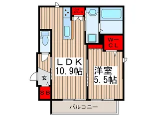メゾン桜【1階】の間取り