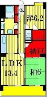 ウイングプラザ【8階】の間取り