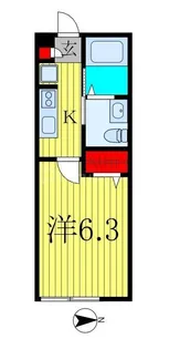 ザ・グランドレジデンス稲毛【1階】の間取り