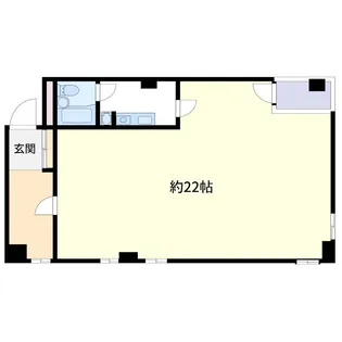 ウエストフラット【2階】の間取り