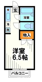 グレンアミニティーI【1階】の間取り