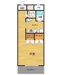 MANSION KR-II【3階】の間取り