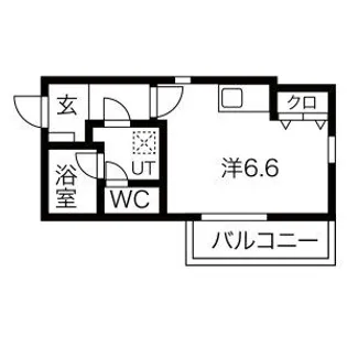 プリシェール名塚【2階】の間取り