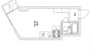 三越東中野マンション【2階】の間取り