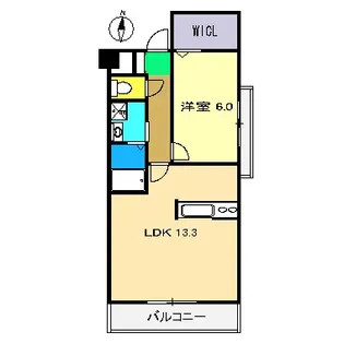 メゾン ド キャラバン【3階】の間取り