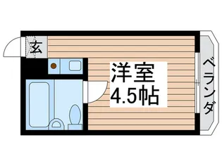 千代田カレッジビラ【3階】の間取り