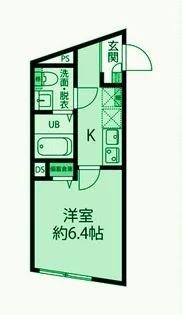 メグロエッジ【2階】の間取り
