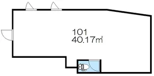 MORE JOY【1階】の間取り