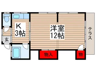 明和荘.【1階】の間取り