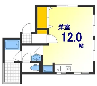 ロックキャッスル【4階】の間取り