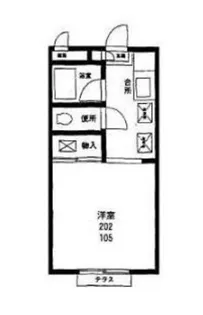 キャンパスヒルズ南大沢【1階】の間取り