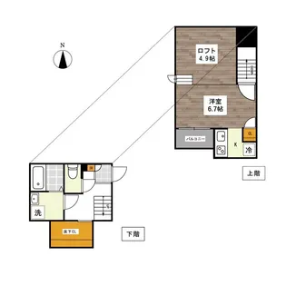 ADC光の森【1階】の間取り