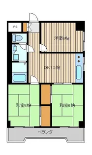 春日サンラークシノダ【2階】の間取り