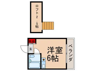 ドリーム三原台【1階】の間取り