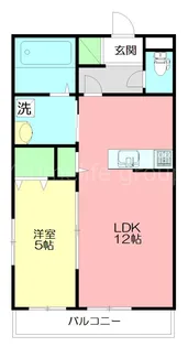 エスペランサII【3階】の間取り