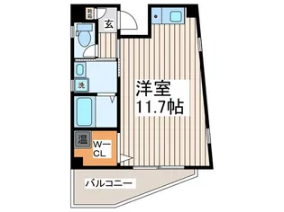 Wisteria Box【3階】の間取り