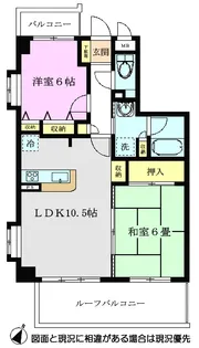 トゥー・ル・モンド【2階】の間取り