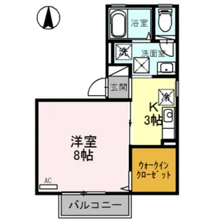 ロイヤルファミールII B【1階】の間取り