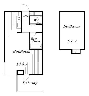 アリア幕張【3階】の間取り