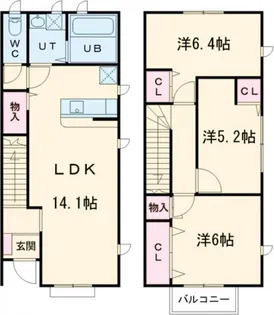 CASA Membrillo(カーサ・メンブリージョ)IIの間取り