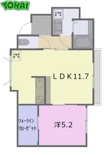 Ocean 松阪【1階】の間取り