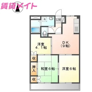 Acuro Hills【1階】の間取り