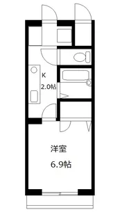 Bloom【2階】の間取り