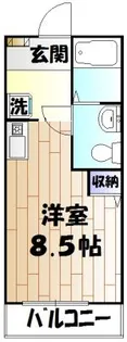 アールドヴィーヴル【2階】の間取り