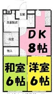 エクレール3【1階】の間取り