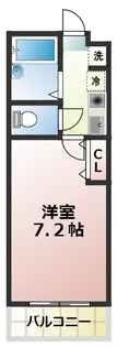 第2石南【3階】の間取り