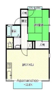 リュミエールA・B【2階】の間取り