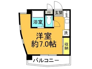 ロイヤルパレス清水台【6階】の間取り