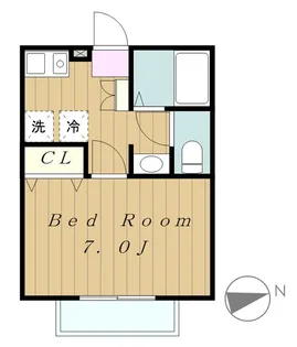 ピュアハイムITO【2階】の間取り