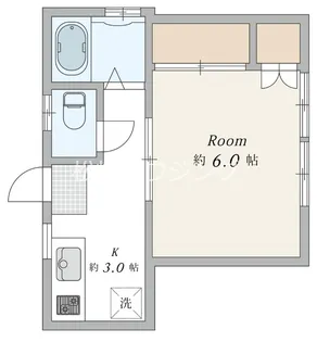 いずみハイツ【2階】の間取り
