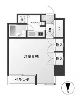 フェミネ八王子【6階】の間取り