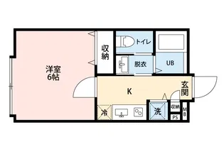 REVE STAGE【4階】の間取り