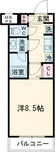 クレヴィスタ柴又【2階】の間取り