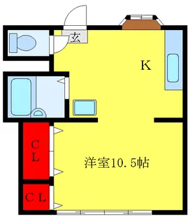 Kコーポ【1階】の間取り